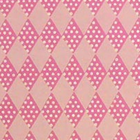 Papier Handmade Happy Color A4 Rose Romby Jasnoróżowe, 1szt